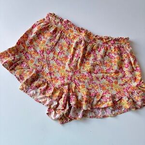 Wild Fable Floral Flowy Shorts, Size L